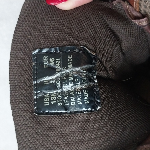 Wolverine Work Boots Brown Size 13M - Picture 7 of 7